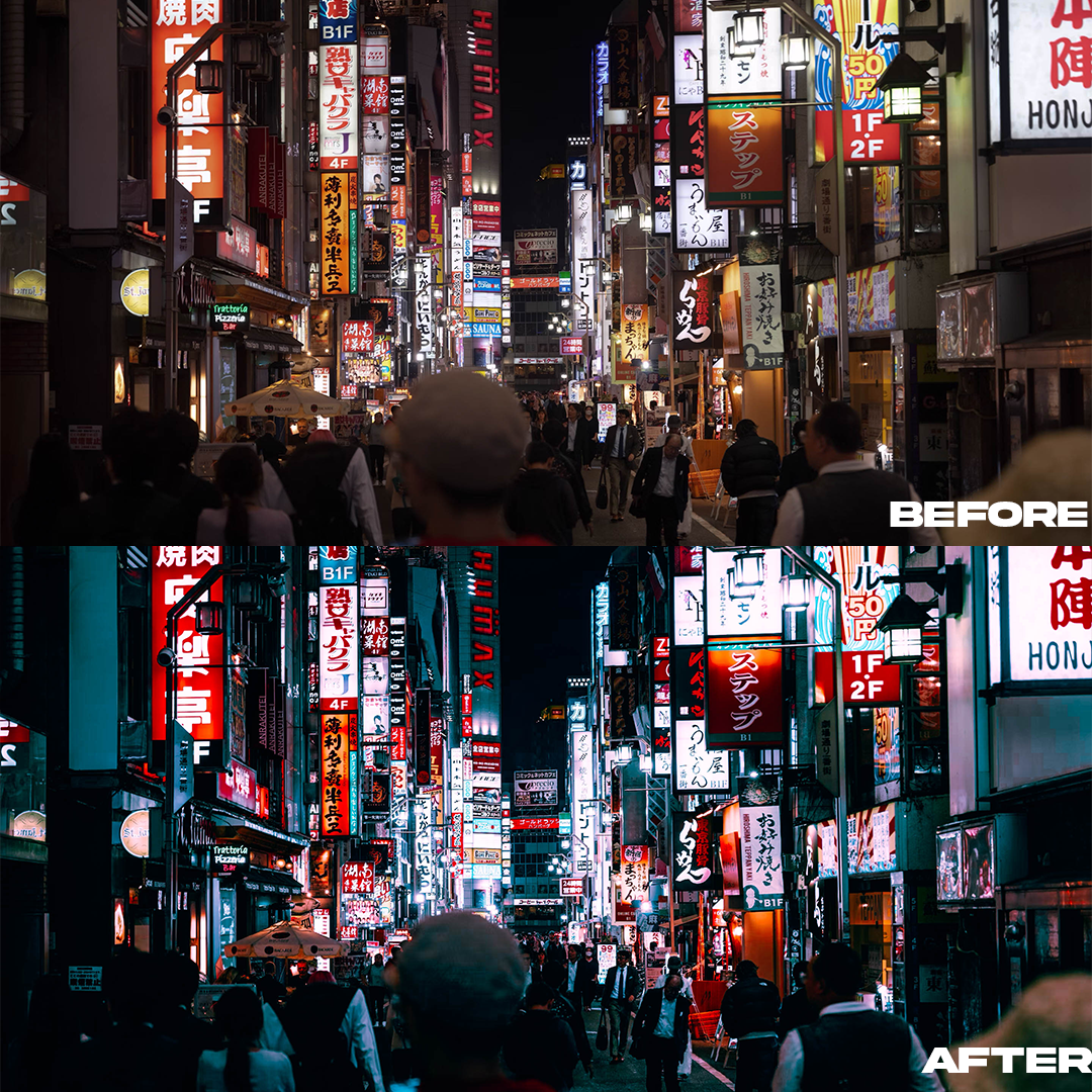 Tokyo Nights | Preset Collection