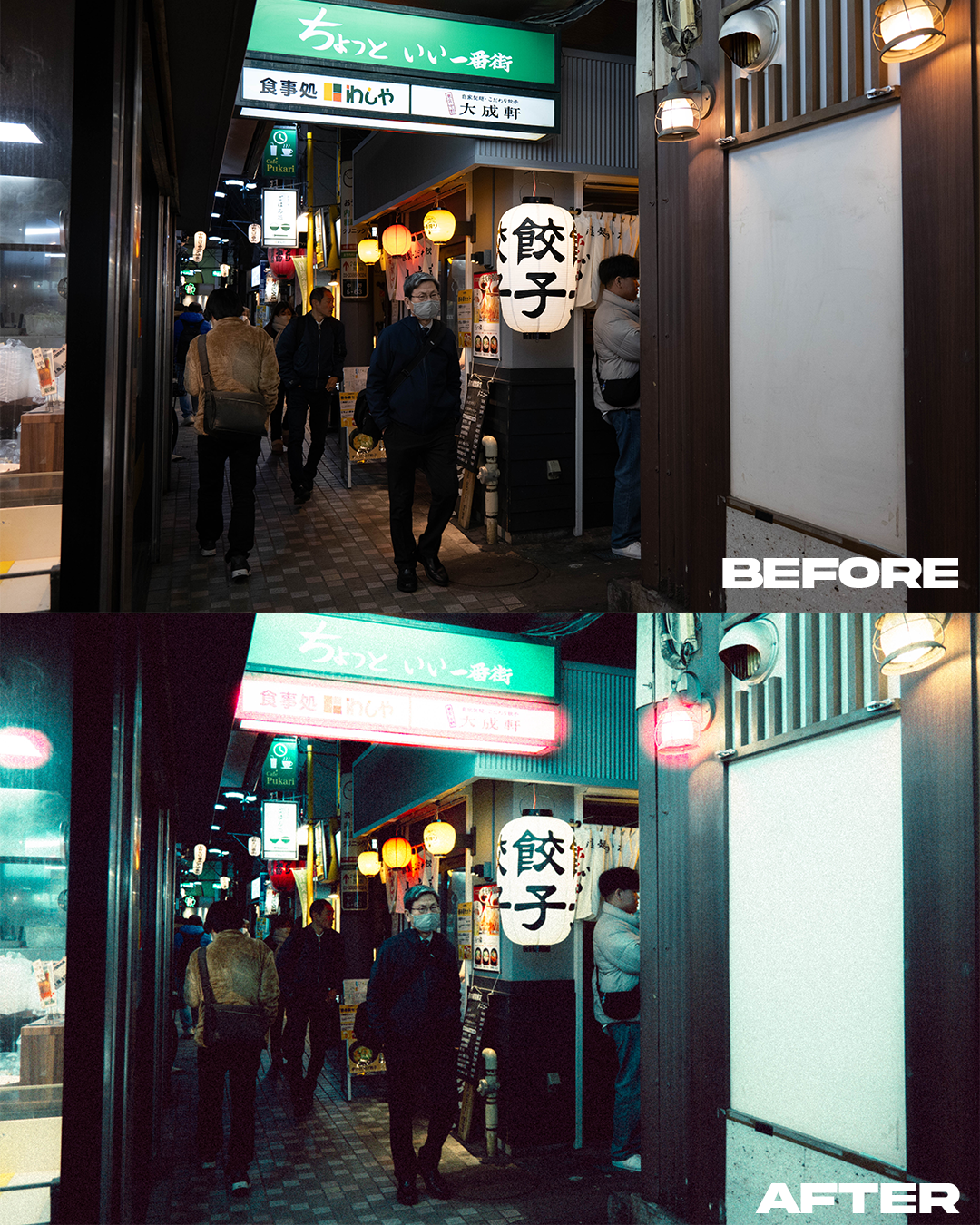 Cinestill 800T | Lightroom Preset Collection + Halation Brush